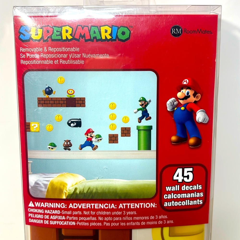 Super Mario Wall Decals